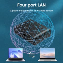 VIKEFON 5-port Gigabit Network Switch Ethernet RJ45 Network Port Network Cable Connection Switch Network Splitter Cable Expander