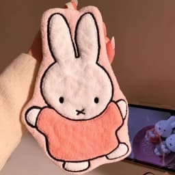 1/2 Pcs Cute Miffy Rabbit Home Towel Thickened Bathroom Kitchen Cartoon Towel Miffy Brand Periphery