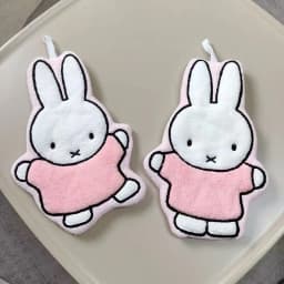 1/2 Pcs Cute Miffy Rabbit Home Towel Thickened Bathroom Kitchen Cartoon Towel Miffy Brand Periphery