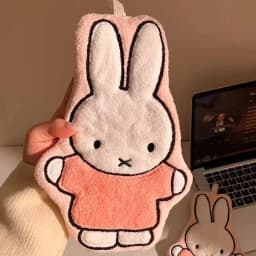 1/2 Pcs Cute Miffy Rabbit Home Towel Thickened Bathroom Kitchen Cartoon Towel Miffy Brand Periphery