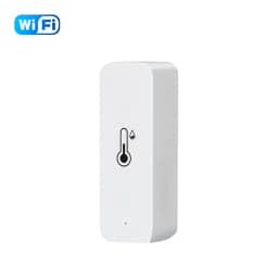 Tuya Smart WiFi Temperature Humidity Sensor Indoor Hygrometer Thermometer APP Remote Monitor Compatible with Alexa Google