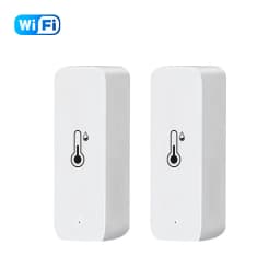 Tuya Smart WiFi Temperature Humidity Sensor Indoor Hygrometer Thermometer APP Remote Monitor Compatible with Alexa Google