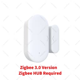 Zigbee 3.0 Door Sensor Window Sensor Contact Sensor Zigbee Hub Required Work with Home Assistant Yandex Alexa ZHA Zigbee2MQTT