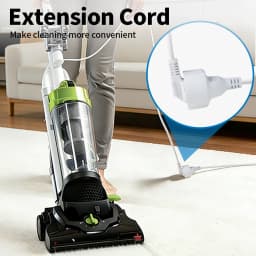 3680W EU Plug Extension Cord, Flat Head Protection Contact, 16A 250V 1 5mm² Cable, 3M 5M 10M Power Socket Line