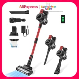 Cordless Vacuum Cleaner Poweful Vaccum Cleaner with 3000mAh Rechargeable Battery, 15KPA Powerful Pet Vacuum Cleaner