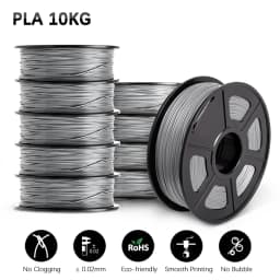 SUNLU 10KG 3D PLA/PETG/PLA PLUS/Clear Filament 1.75mm 10Roll 1KG 3D Printer Neatly Wound 3D Filament for 3D Printer& 3D Pen