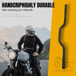 Universal 22mm 25mm Motorcycle Handlebar Handlebars Drag Bars For Cafe Race Bobber Motocross Dirt Pit Bike ATV Ebike Mini Bike