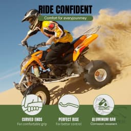 Universal 22mm 25mm Motorcycle Handlebar Handlebars Drag Bars For Cafe Race Bobber Motocross Dirt Pit Bike ATV Ebike Mini Bike