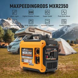 Inverter Generator Petrol 1800W-2000W Portable Silent for Camping Caravan 15kg