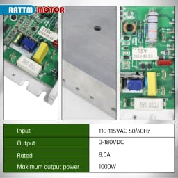 【EU Stock】Main Control Board For WM210 CD210V CJ0618-182 220V Mini Lathe Circuit Board Control Panel PCB