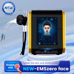 PE Face EMS Anti Aging Face Lift Facial Skin Tighten Lifting Machine Wrinkle Reduction Female Strong Pulsed Electromagnetic SPA