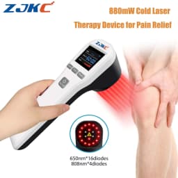 880mW Home Use Pain Relief Machine for Human And Pets Portable Red Light Cold Laser Physiotherapy Wound Healing & Arthritis