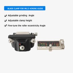 Blade Clamp For Mk.II Honing Guide Precise Fixed Angle Honing Guide Manual Sharpener Angle Adjustable Woodworking Grinding Tool