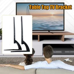 Universal TV Stand Base For 32''-70" Plasma LCD Flat Screen Height Adjustable Monitor Mount Bracket Load Up To 35Kg