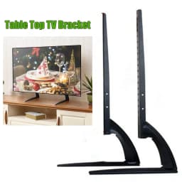 Universal TV Stand Base For 32''-70" Plasma LCD Flat Screen Height Adjustable Monitor Mount Bracket Load Up To 35Kg