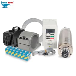 2.2KW 220V ER20 CNC Router Milling Kit Waterproof Water Cooled Spindle Motor For Metal