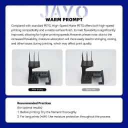 JAYO 5.5KG 3D PETG / High Speed Matte PETG / PLA Classic Printer Filament 1.75mm 3D Printer Filament Neatly Wound PETG for 3D