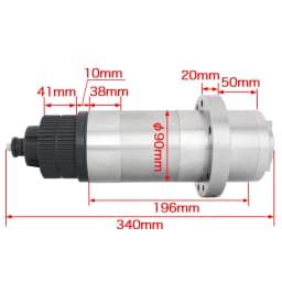 【EU】Table BT30 CNC ATC Spindle No Power Five Bearing 6000rpm Large Torque