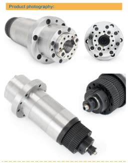【EU】Table BT30 CNC ATC Spindle No Power Five Bearing 6000rpm Large Torque