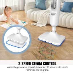 2000W Electric Steam Mop With 400ml Water Tank,Fast Heating, High Steam Output, Cleans All Types Of Floors And Windows, Carpets