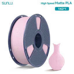 SUNLU（PLA Classic)High Speed Matte PLA Filament 1.75mm 1kg Spool (2.2lbs) High Speed Printing Filament Fit Most FDM Printer
