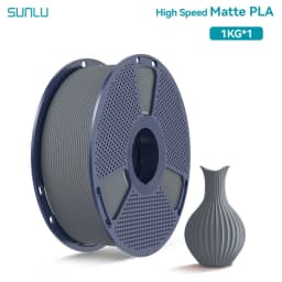 SUNLU（PLA Classic)High Speed Matte PLA Filament 1.75mm 1kg Spool (2.2lbs) High Speed Printing Filament Fit Most FDM Printer
