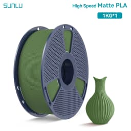SUNLU（PLA Classic)High Speed Matte PLA Filament 1.75mm 1kg Spool (2.2lbs) High Speed Printing Filament Fit Most FDM Printer