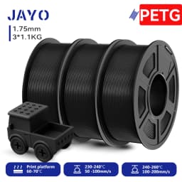 JAYO 3D PETG / PLA Plus / PLA Matte Printer Filament 1.75mm 3D Print Range High Flow Speedy PETG 3D Printer Filament For 3D