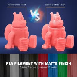 JAYO 3D PETG / PLA Plus / PLA Matte Printer Filament 1.75mm 3D Print Range High Flow Speedy PETG 3D Printer Filament For 3D