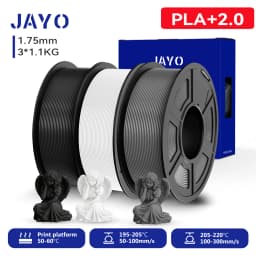 JAYO 3D PETG / PLA Plus / PLA Matte Printer Filament 1.75mm 3D Print Range High Flow Speedy PETG 3D Printer Filament For 3D