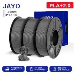 JAYO 3D PETG / PLA Plus / PLA Matte Printer Filament 1.75mm 3D Print Range High Flow Speedy PETG 3D Printer Filament For 3D