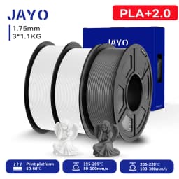 JAYO 3D PETG / PLA Plus / PLA Matte Printer Filament 1.75mm 3D Print Range High Flow Speedy PETG 3D Printer Filament For 3D
