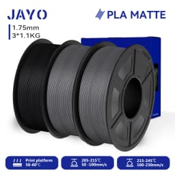 JAYO 3D PETG / PLA Plus / PLA Matte Printer Filament 1.75mm 3D Print Range High Flow Speedy PETG 3D Printer Filament For 3D