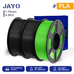 JAYO 3D PETG / PLA Plus / PLA Matte Printer Filament 1.75mm 3D Print Range High Flow Speedy PETG 3D Printer Filament For 3D
