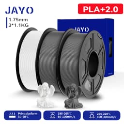 JAYO 3D PETG / PLA Plus / PLA Matte Printer Filament 1.75mm 3D Print Range High Flow Speedy PETG 3D Printer Filament For 3D
