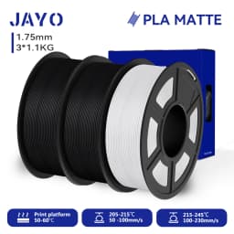 JAYO 3D PETG / PLA Plus / PLA Matte Printer Filament 1.75mm 3D Print Range High Flow Speedy PETG 3D Printer Filament For 3D