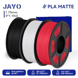 JAYO 3D PETG / PLA Plus / PLA Matte Printer Filament 1.75mm 3D Print Range High Flow Speedy PETG 3D Printer Filament For 3D