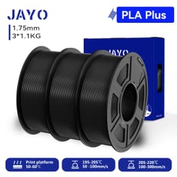 JAYO 3D PETG / PLA Plus / PLA Matte Printer Filament 1.75mm 3D Print Range High Flow Speedy PETG 3D Printer Filament For 3D