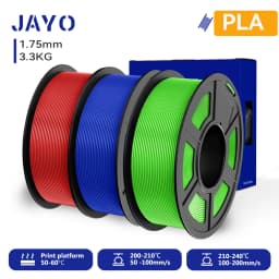 JAYO 3D PETG / PLA Plus / PLA Matte Printer Filament 1.75mm 3D Print Range High Flow Speedy PETG 3D Printer Filament For 3D
