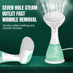 Handheld Clothes Steamer, Portable Garment Steamer Clothing for Home Office Travel, 30s Fast Heat-up 1500W Steam Iron with 300ML