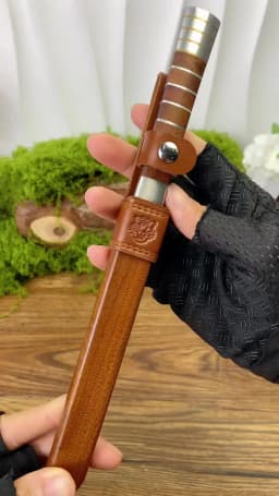 High-hardness Stainless Steel Kitchen Knife, Professional Fruit Knife with Leather Sheath, Ideal for Cutting Meat and Cooking