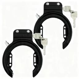 Bicycle Frame Wheel Clamp Lock Maximum Security for Bikes Simple,Fast & Easy To Apply Suitable for Everyday Use,Strong,Reliable