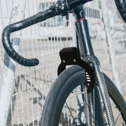 Bicycle Frame Wheel Clamp Lock Maximum Security for Bikes Simple,Fast & Easy To Apply Suitable for Everyday Use,Strong,Reliable