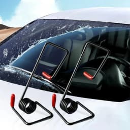 Wiper Blade Spring Steel Pressure Strip Universal Adapter for Firm Glass Contact Eliminate Chatter Skipping Streaking Rain Clean