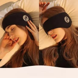 Sleep Noise-reducing Earplugs Adjustable Eye Mask InsulatedEarplugs Travel Nap Lunch Break Sound Insulation Earmuffs