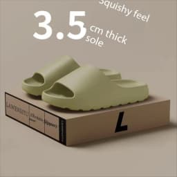 Coconut Slippers Feel like Stepping on Shit Thick-soled Sandals Summer New Non-slip Wearing Sandals