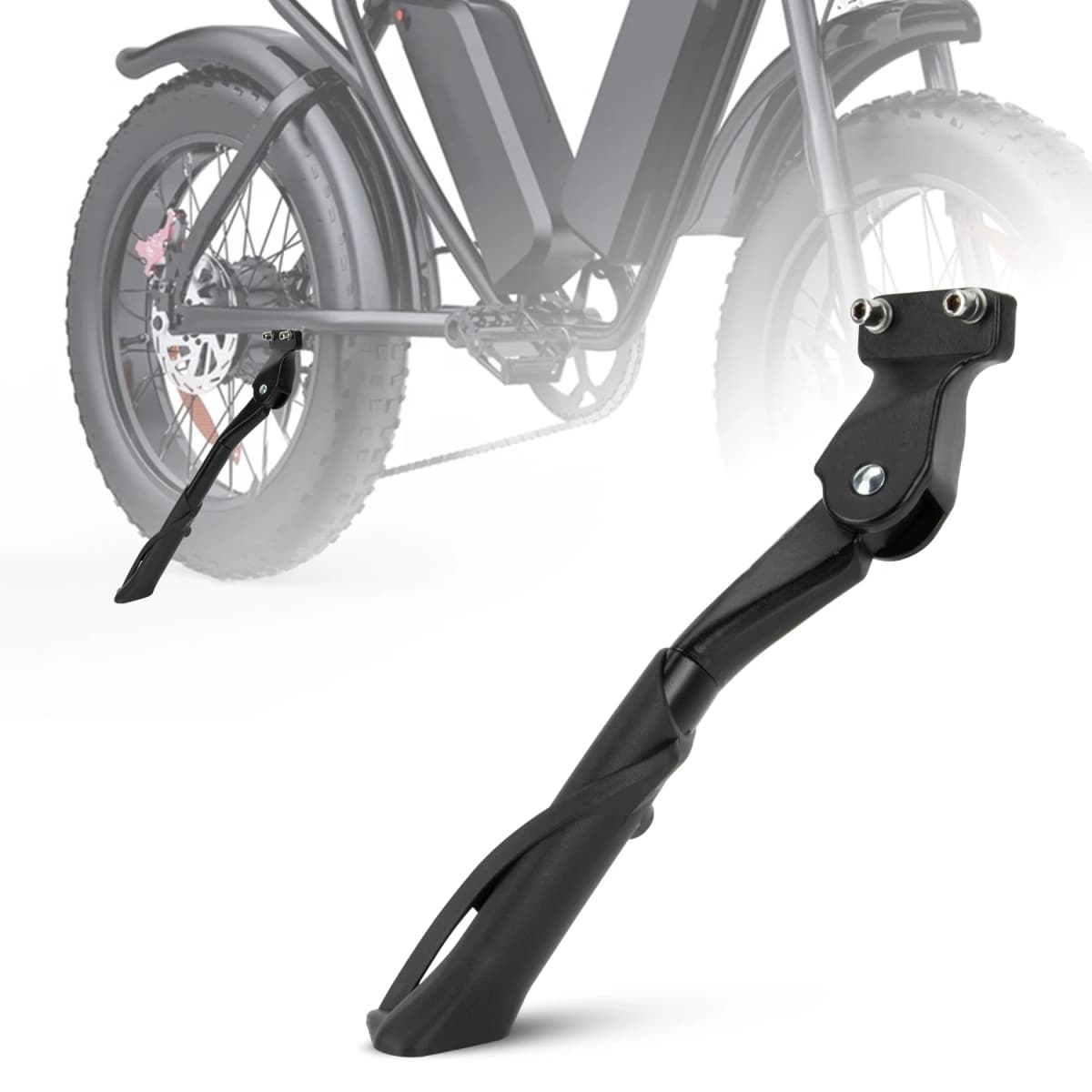 Adjustable Bicycles Kick Stand for Ebike Dirt Bike Ridstar Q20 for Super 73 S2/RX and for 20-22 Inch Electric Bike Super 73