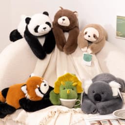 65CM Stuffed Weighted Long Arm Soft Lazy Fluffy Plush Decompression Pillow Gifts For Boys Girls