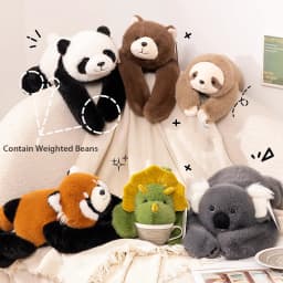 65CM Stuffed Weighted Long Arm Soft Lazy Fluffy Plush Decompression Pillow Gifts For Boys Girls