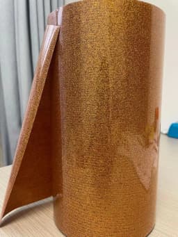Heat Transfer Glitter Vinyl 12×10 Inch 1 Sheet Transfer Vinyl Iron On for Clothes HTV Shirt High Elastic Decor Film Easy to Cut